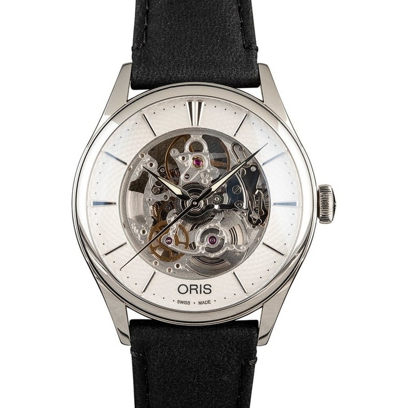 Buy Like-New Oris Artelier 01 734 7721 4051-07 5 21 34FC  – Sku: 134967