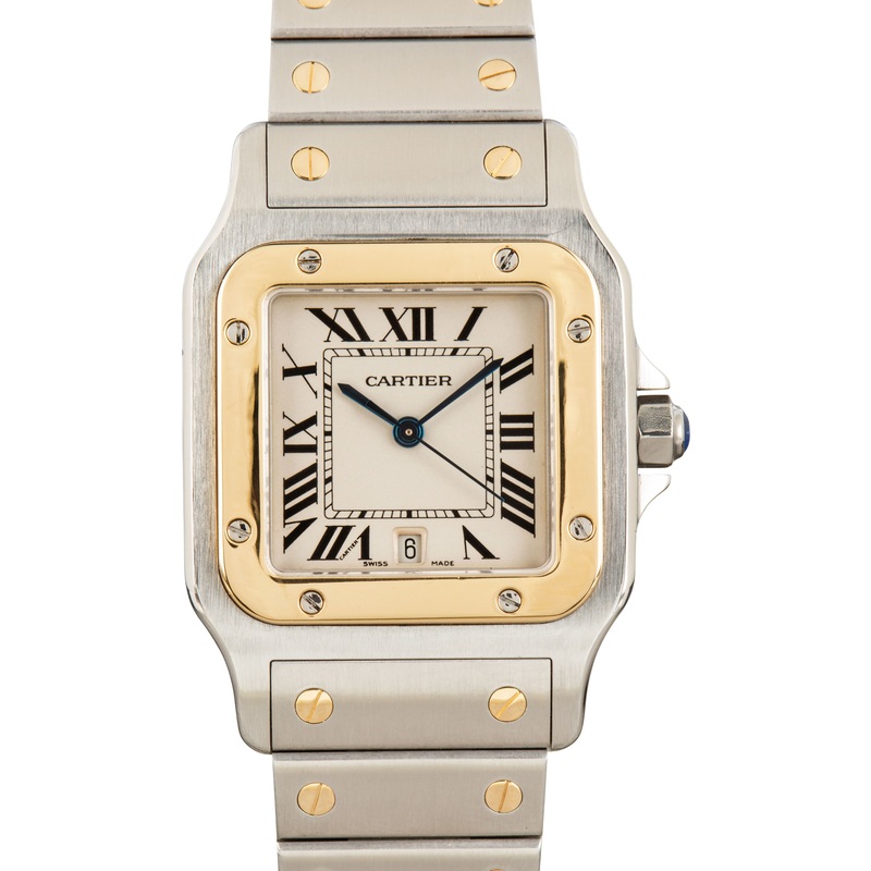 Buy Used Cartier Santos Galbee W20011C4  – Sku: 173517