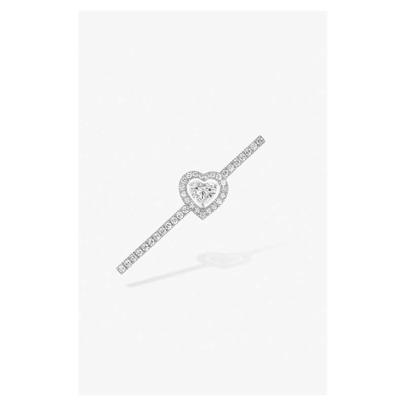Joy Cur Single Earring in White Gold – Messika