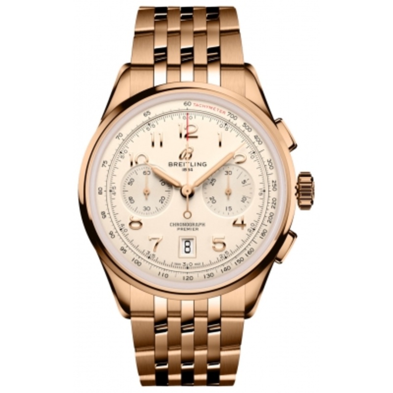 rb0145371g1r1 Breitling Premier B01 Chronograph 42 Mens Watch