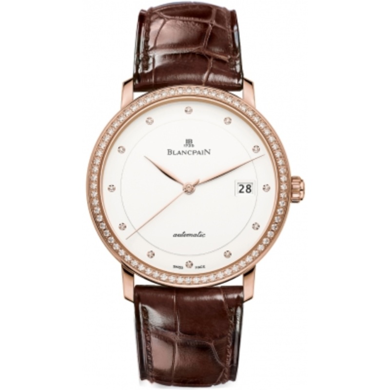 6223-2987-55b   Blancpain Villeret Ultra Slim Automatic 38mm Mens Watch