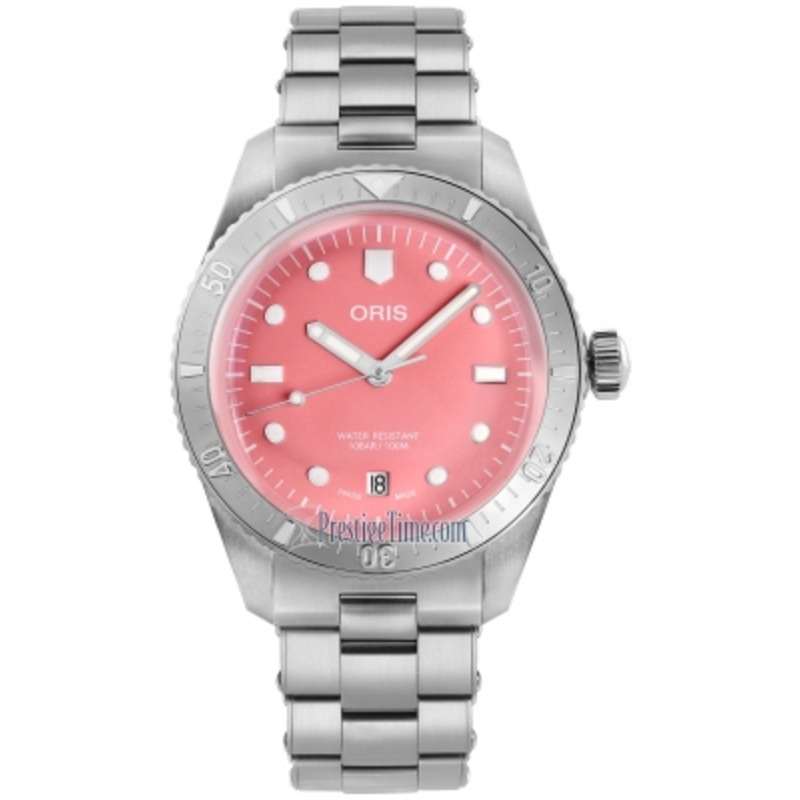 01 733 7771 4058-07 8 19 18 Oris Divers Sixty Five 38mm Midsize Watch