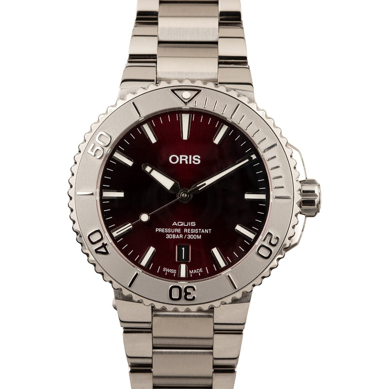 Buy Oris Aquis 01 733 7732 4135-07 8 21 05PEB  – Sku: 01 733 7766 4158