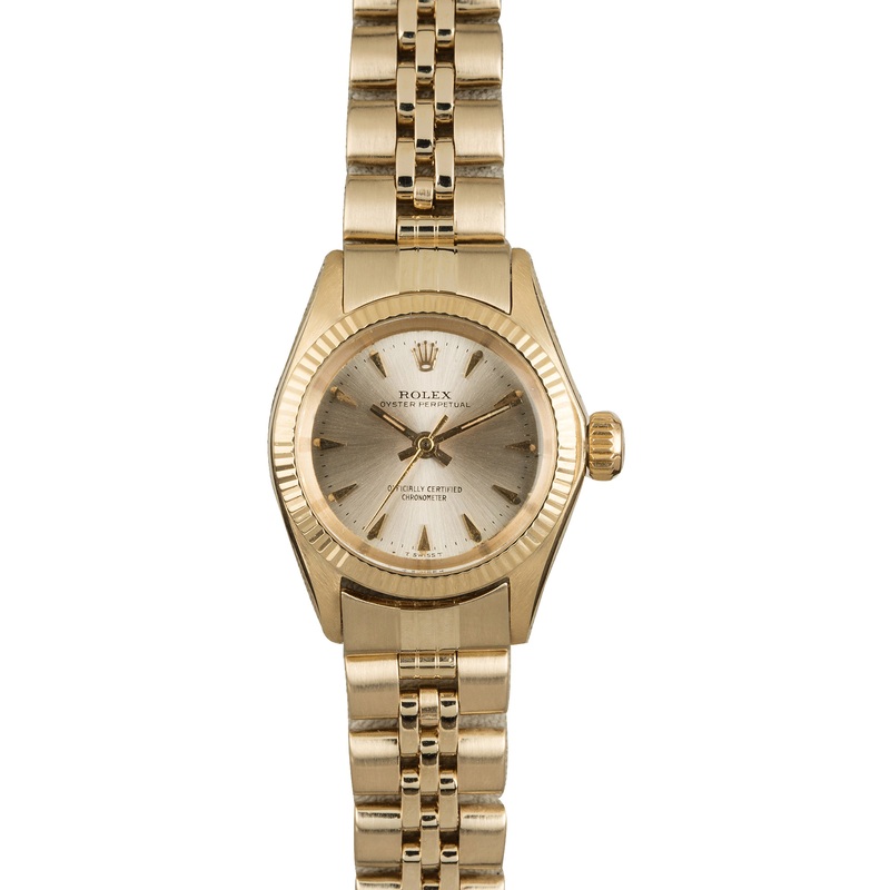 Used Certified Pre-Owned Lady Rolex Oyster Perpetual 6619