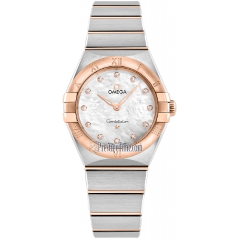 131.20.28.60.55.001   Omega Constellation Quartz 28mm Ladies Watch