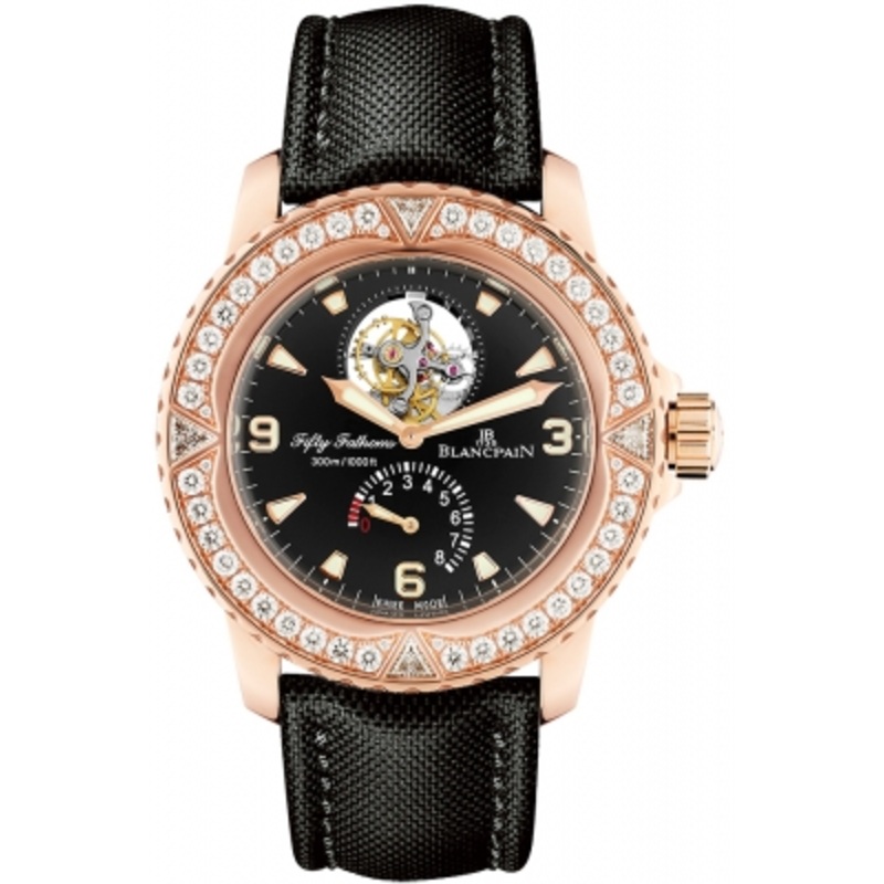 5025-9530-52a   Blancpain Fifty Fathoms Tourbillon 8 Days 45mm Mens Watch