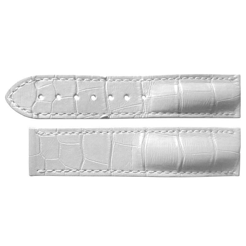 98000317 Omega Seamaster Aqua Terra 19mm White Strap