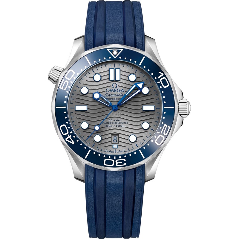 Omega Seamaster Diver 300M Co-Axial Master Chronometer on Strap