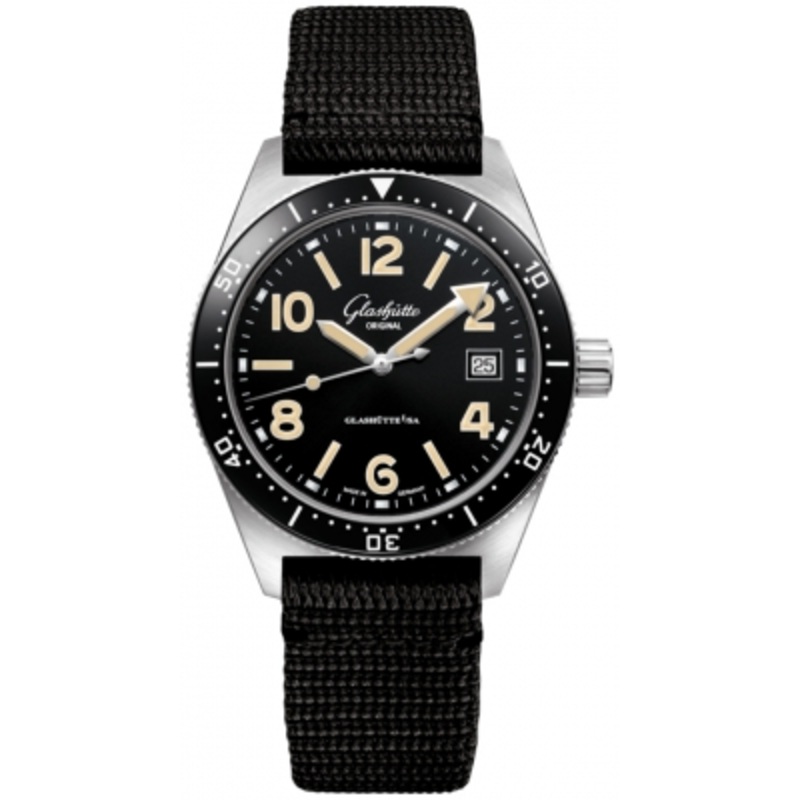 1-39-11-06-60-35 Sapphire Crystal Back Glashutte Original SeaQ Automatic 39.5mm Mens Watch