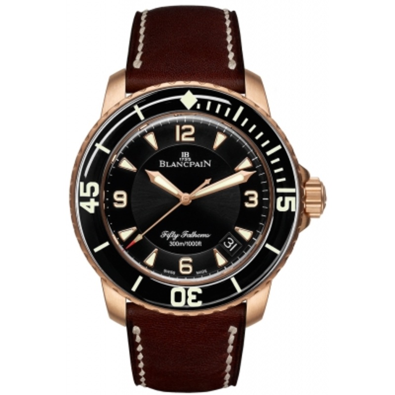 5015a-3630-63b   Blancpain Fifty Fathoms Automatic Mens Watch