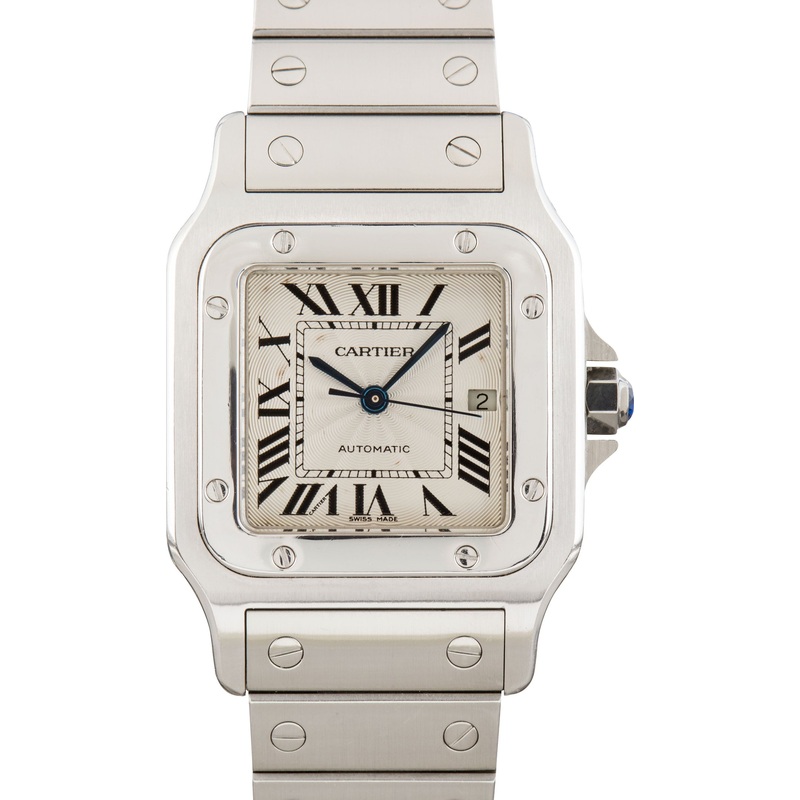 Buy Used Cartier Santos Galbee W20055D6  – Sku: 174841