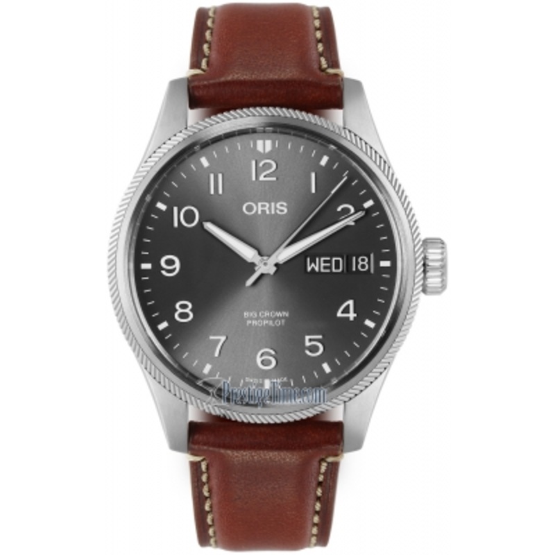 01 752 7760 4063-07 5 22 07LC Oris Big Crown ProPilot Day Date 44mm Mens Watch