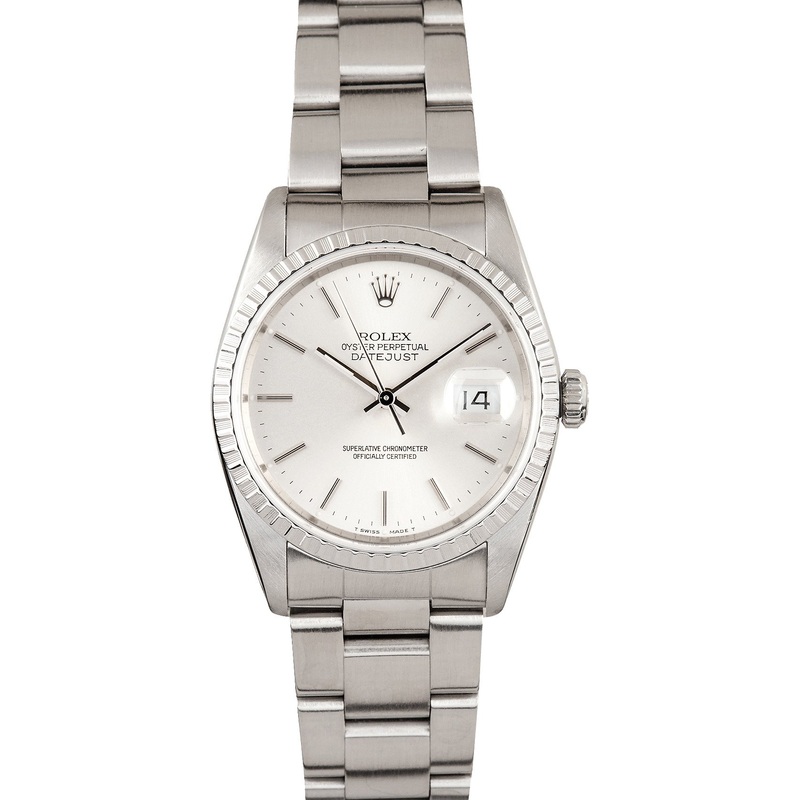 Steel Rolex DateJust 16220 – Save At Bob’s Watches
