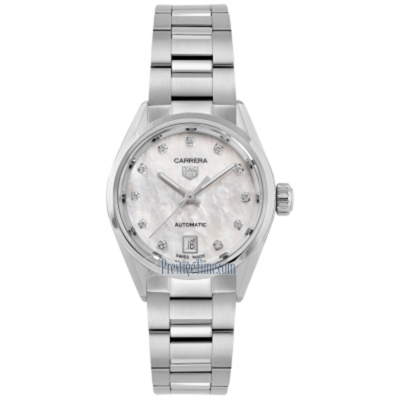 wbn2412.ba0621 Tag Heuer Carrera Caliber 9 Automatic 29mm Ladies Watch