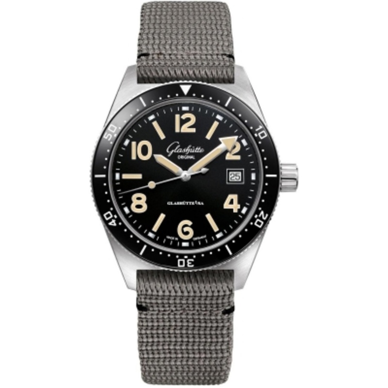 1-39-11-06-60-08 Sapphire Crystal Back Glashutte Original SeaQ Automatic 39.5mm Mens Watch