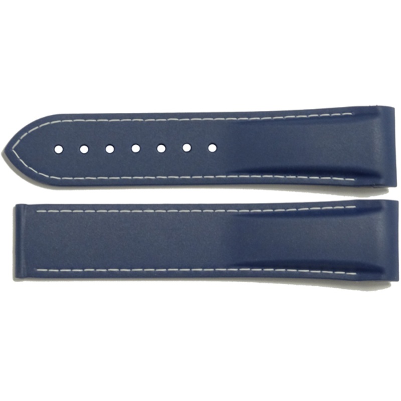 98000376 Omega Seamaster Planet Ocean Chronograph 22mm Blue Rubber Strap
