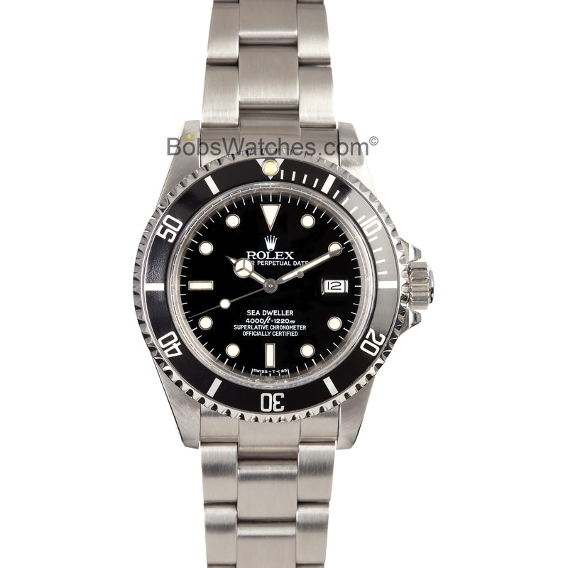 Vintage Rolex Sea-Dweller 16660 Spider Web Dial at Bob’s Watches
