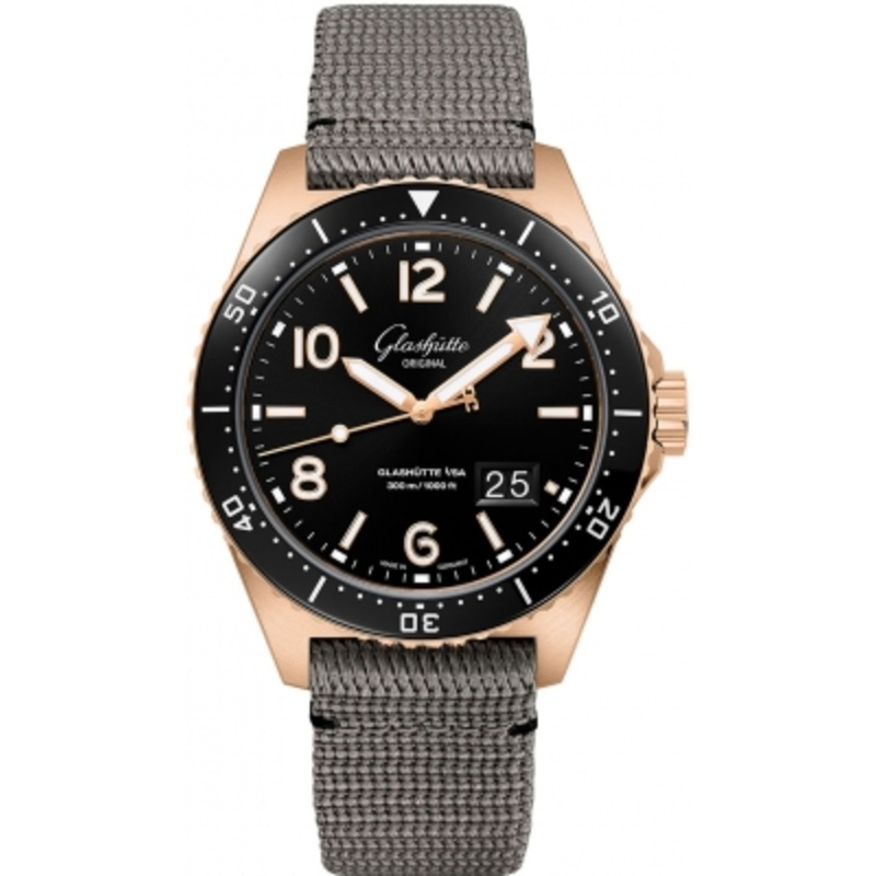 1-36-13-03-90-34   Glashutte Original SeaQ Panorama Date 43.2mm Mens Watch