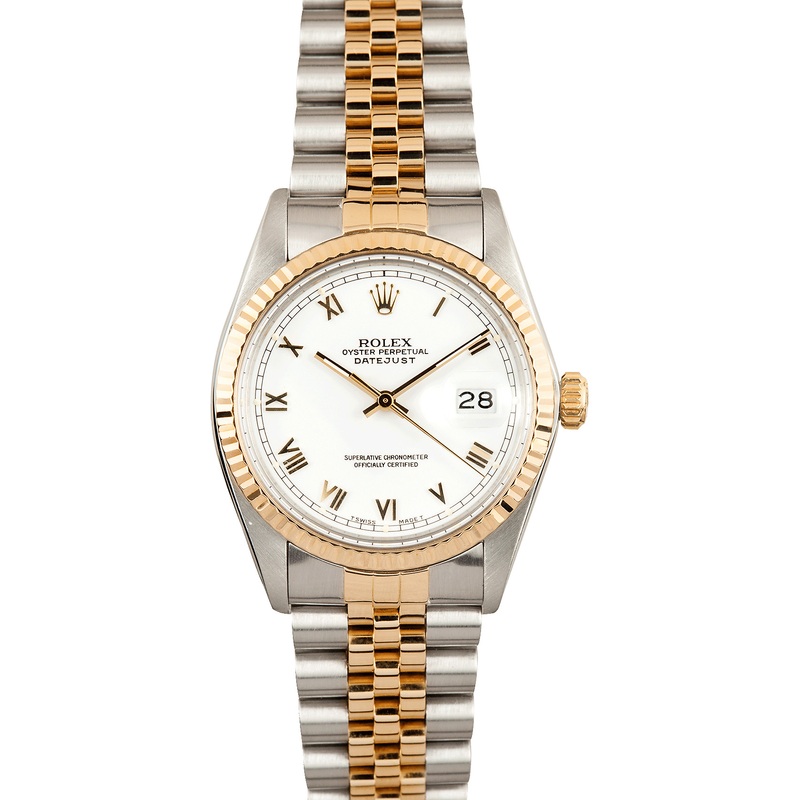 Buy Rolex Datejust Two Tone Ref 16013 at Bob’s Watches