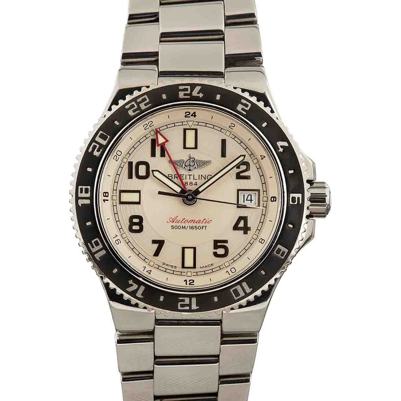 Buy Used Breitling Superocean A32380  – Sku: 161512