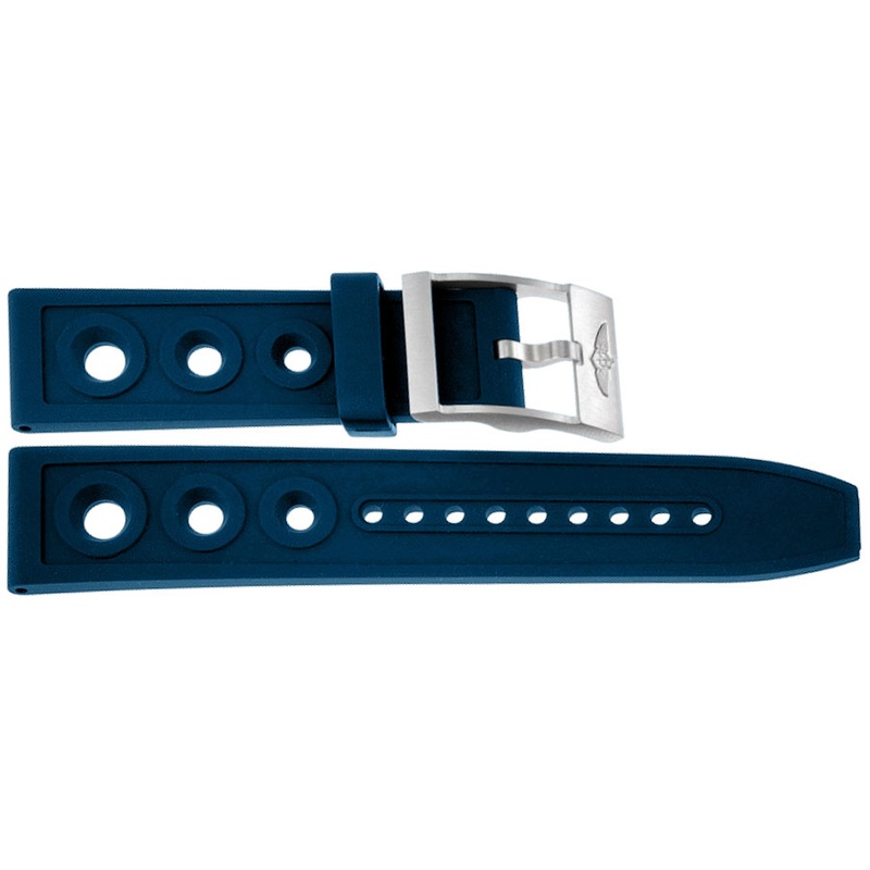 228S Breitling 22mm Ocean Racer Blue Rubber Strap – BRAND NEW