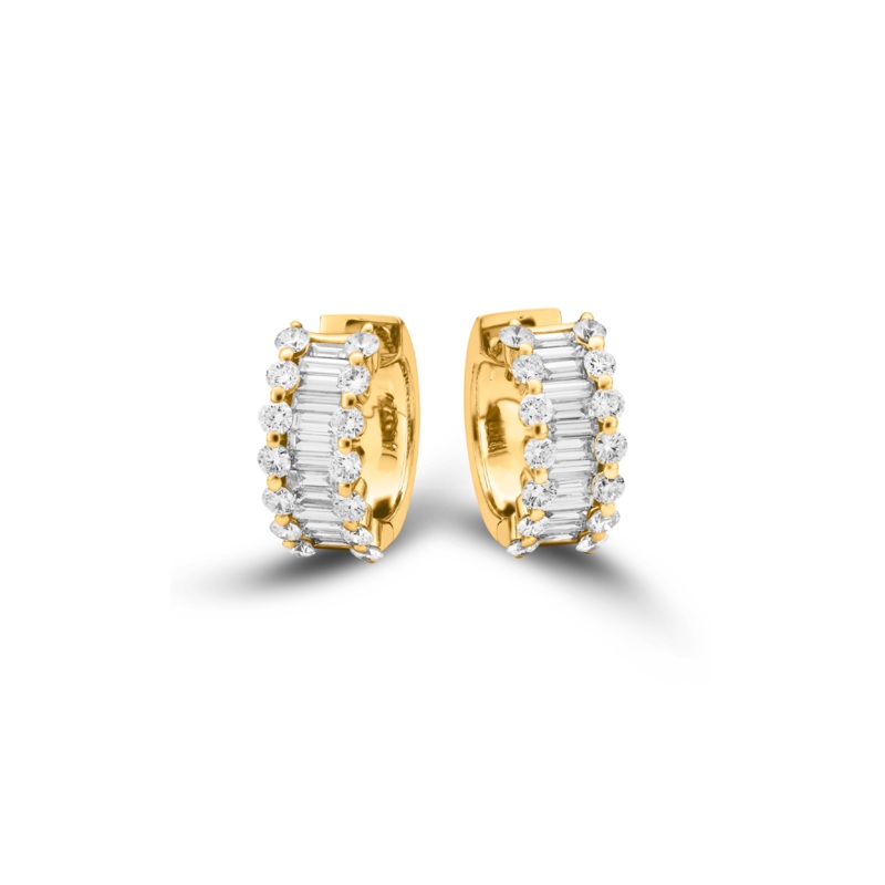 Baguette Love Ear Huggies – Bucherer Fine Jewellery