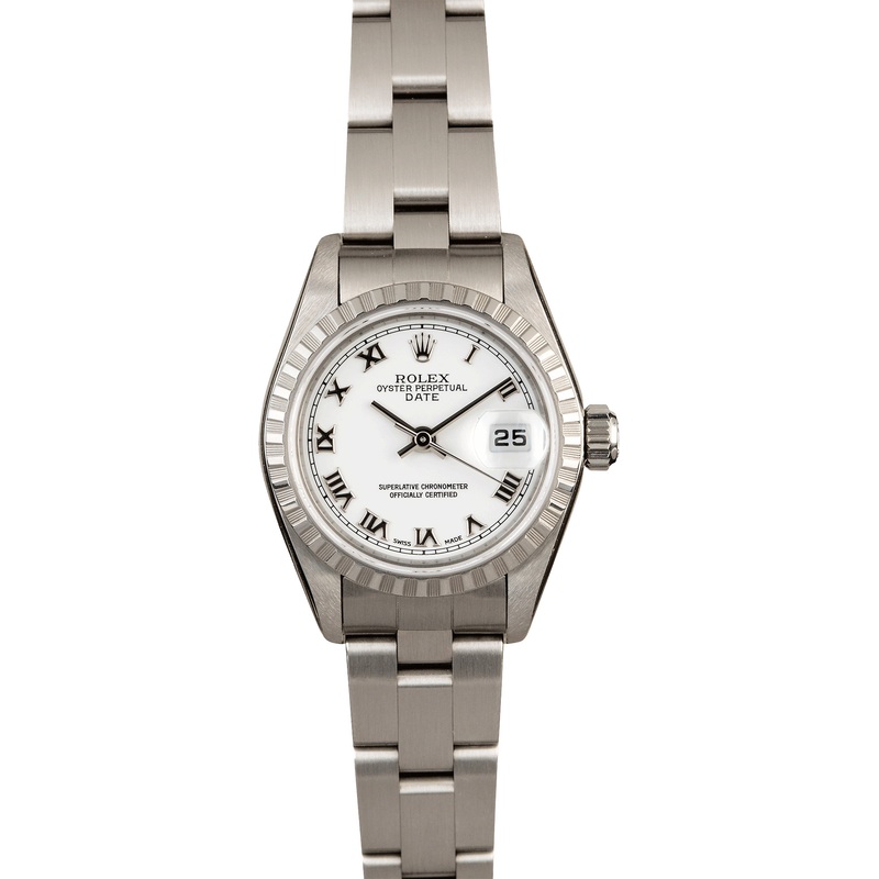 Rolex Lady-Date 79240 White Roman