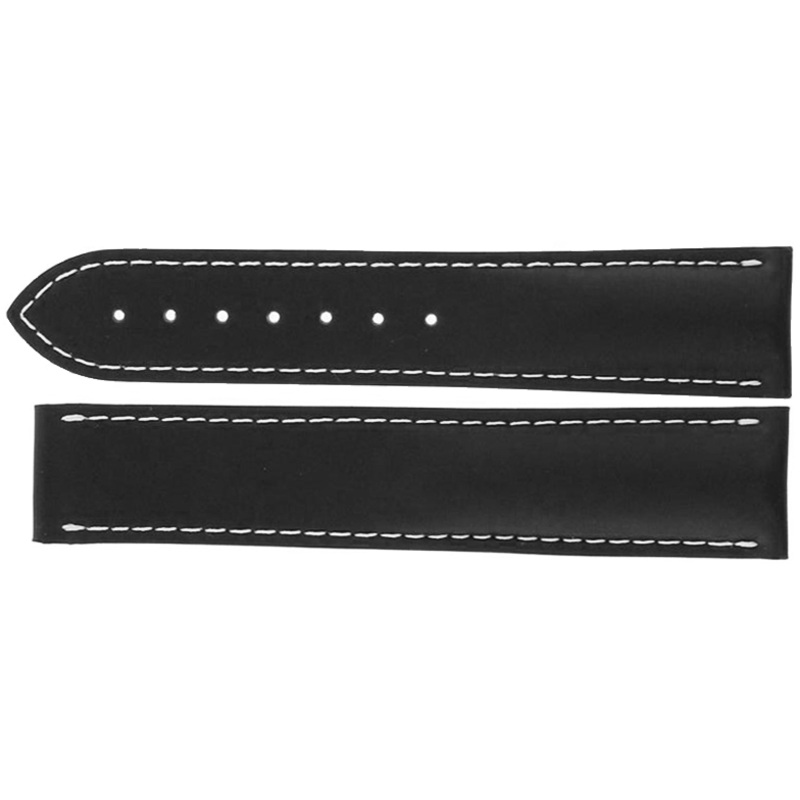 98000296 Omega Seamaster Planet Ocean Black Rubber Strap for 45MM
