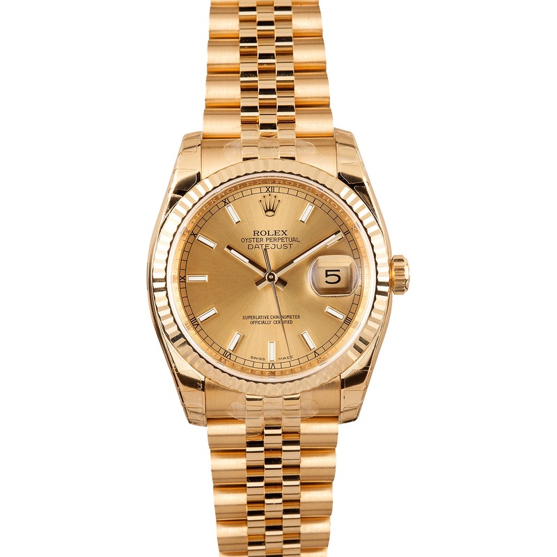Rolex Gold Datejust 116238 Unworn