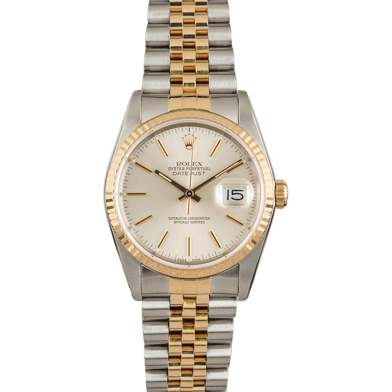 Used Certified Pre-Owned Men’s Rolex Datejust 16233