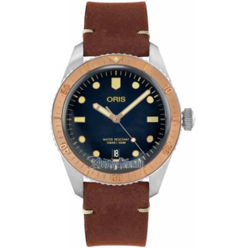 01 733 7707 4355-07 5 20 45 Oris Divers Sixty-Five 40mm Mens Watch