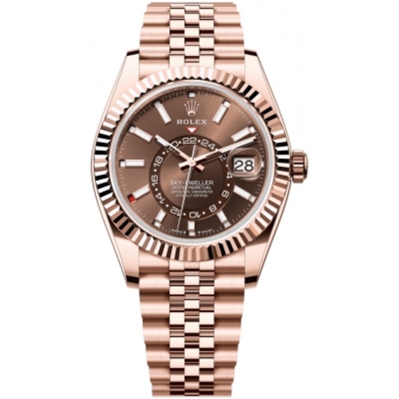 336935 Chocolate Jubilee   Rolex Sky Dweller 42mm Mens Watch