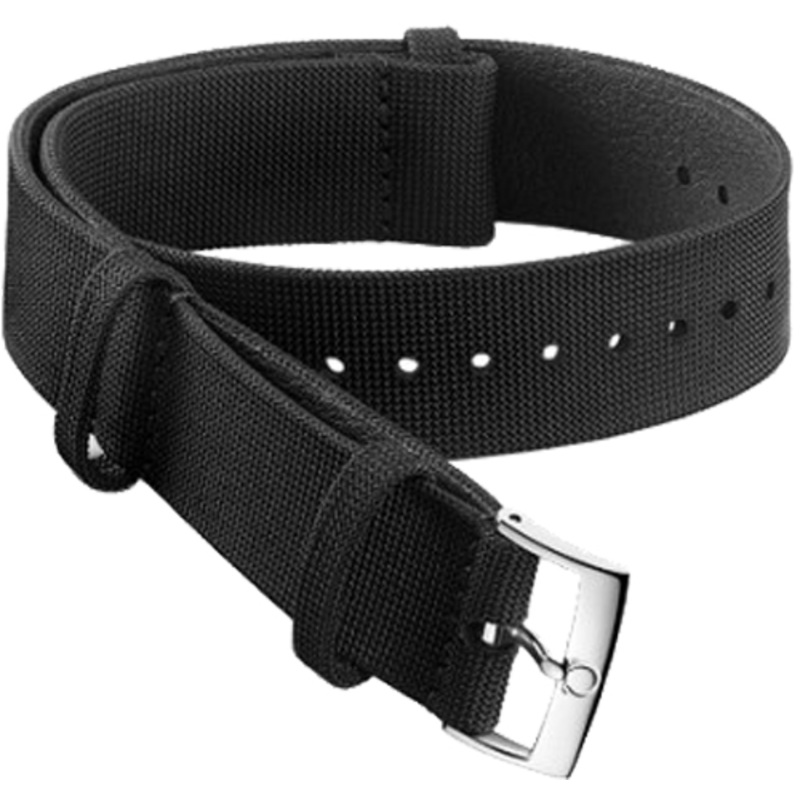 Omega Black Nylon Fabric NATO Strap 031ZSZ002063