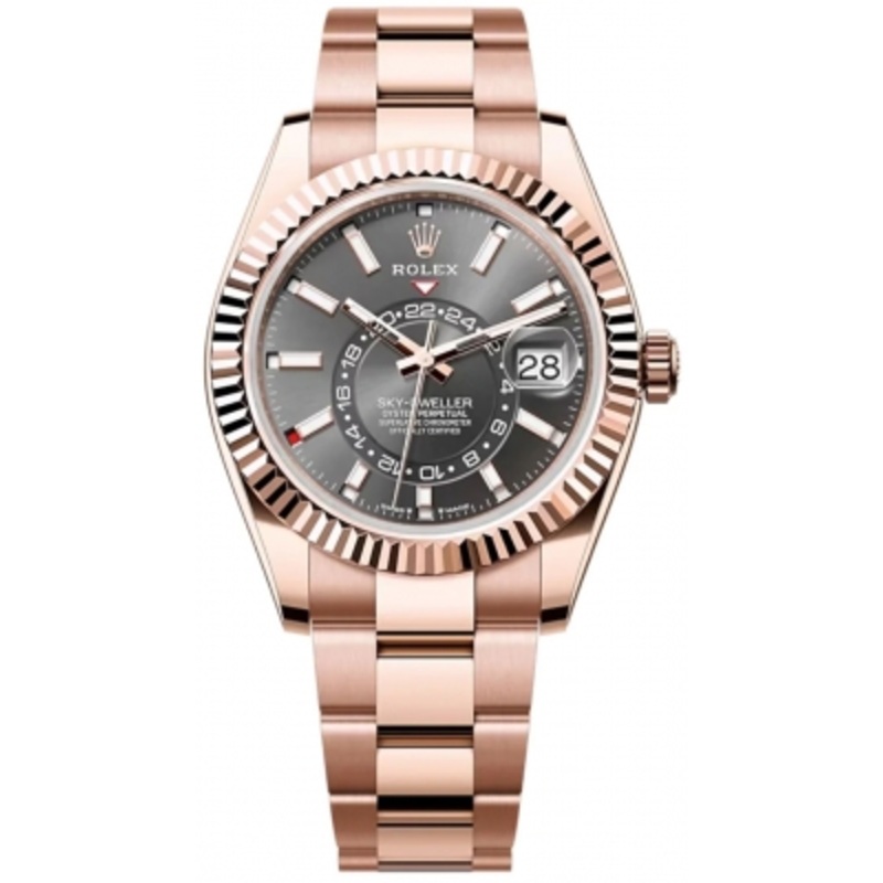 336935 Slate Oyster Rolex Sky Dweller 42mm Mens Watch