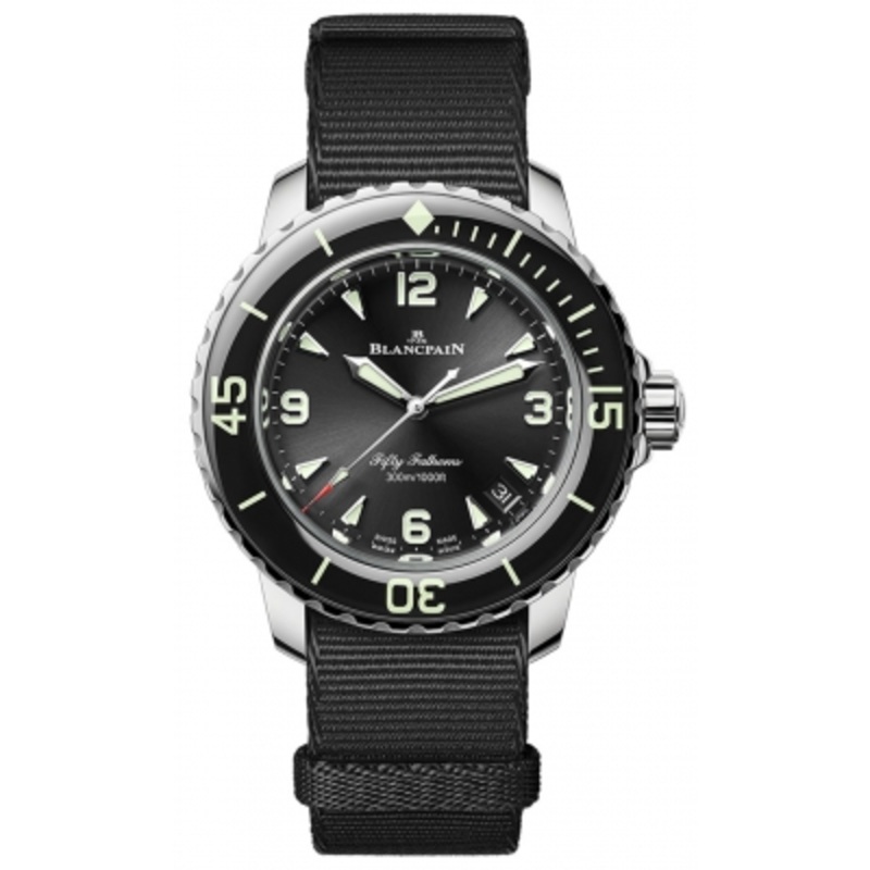 5007-1130-NABA   Blancpain Fifty Fathoms Automatic 38.2mm Midsize Watch
