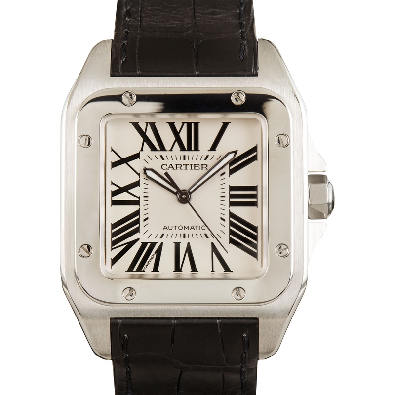 Buy Used Cartier Santos W20073X8  – Sku: 167955