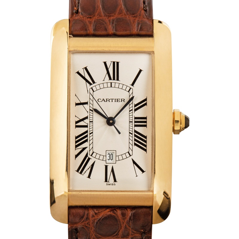 Buy Used Cartier Tank 1740  – Sku: 162561
