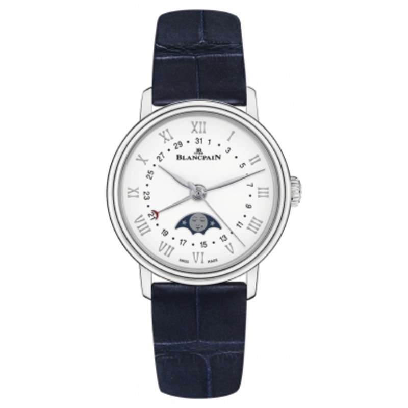 6106-1127-55a   Blancpain Villeret Quantieme Phases de Lune 29.2mm Ladies Watch