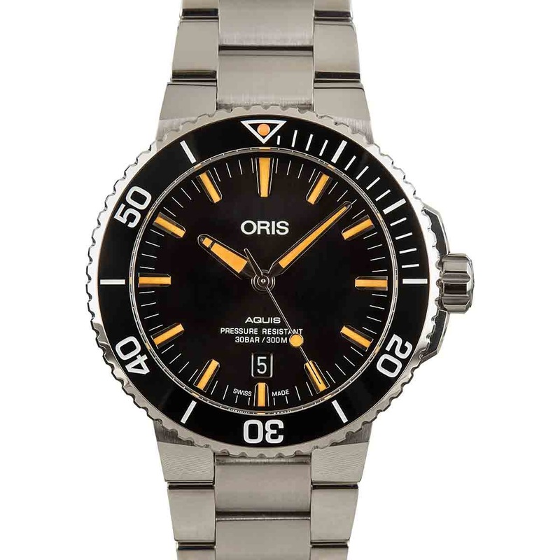 Buy Oris Aquis 01 733 7730 4159-07 8 24 05PEB  – Sku: 733 7730 4159