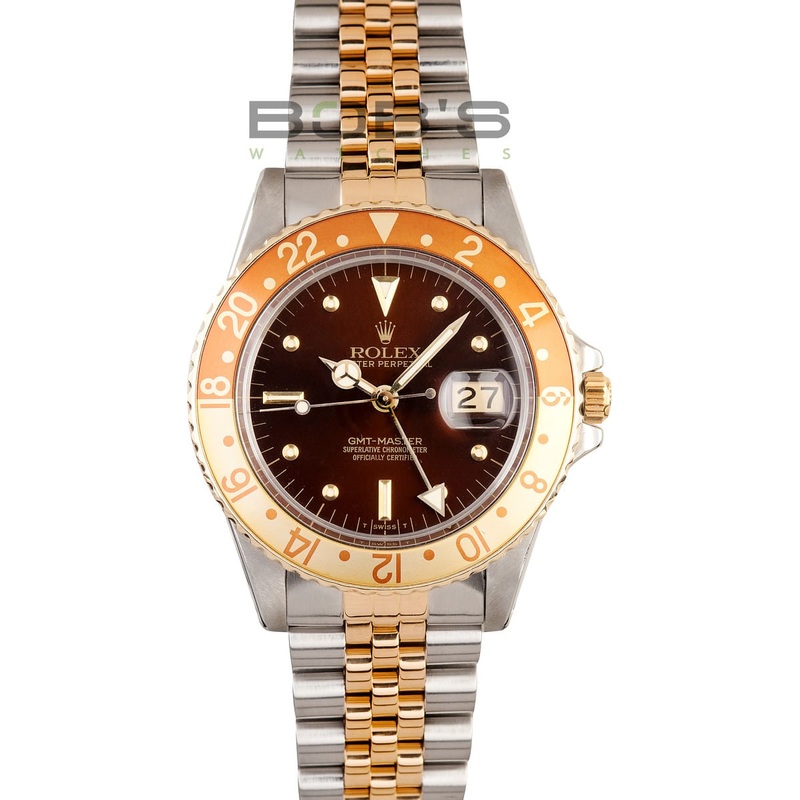 Rolex GMT-Master Model 16753 Brown Dial – Genuine Rolex