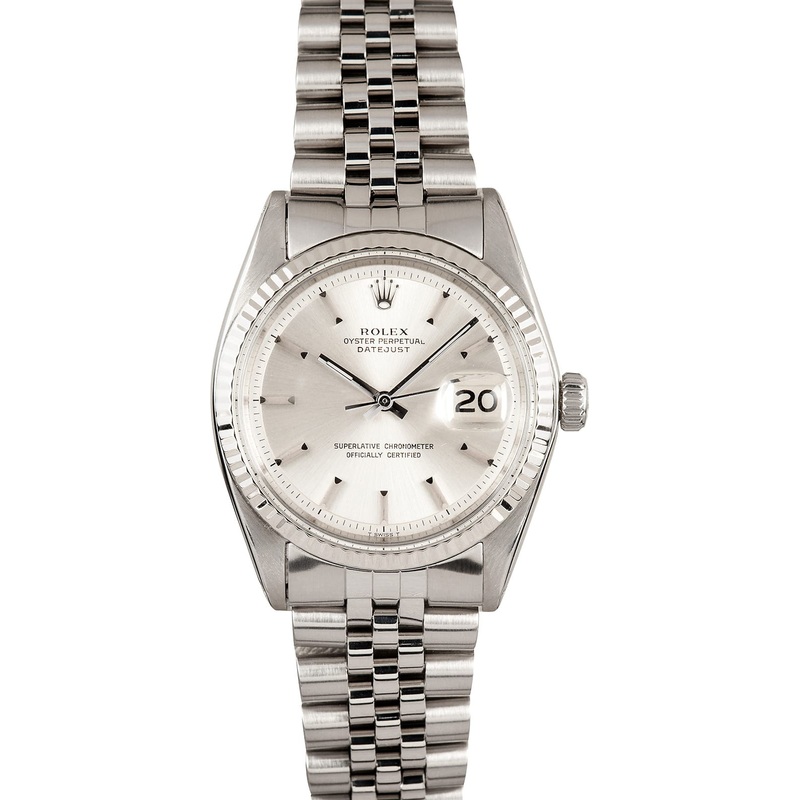 Rolex Vintage Datejust Stainless Steel 1601 1 – Save At Bob’s Watches