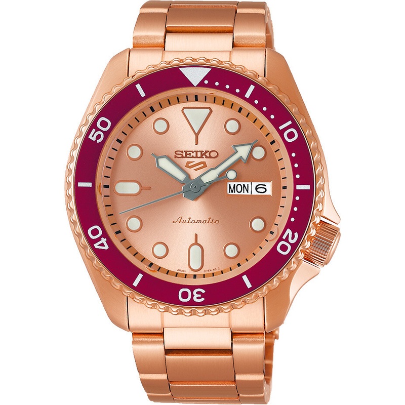 Seiko 5 Sports SRPK08 55th Anniversary Customize Rose
