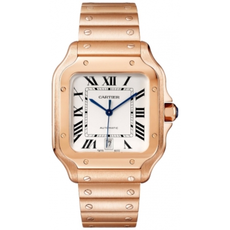 WGSA0018   Cartier Santos De Cartier Large Mens Watch