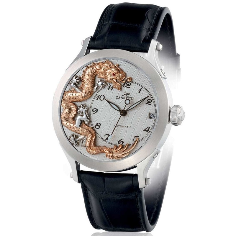 Zannetti Regent Dragon Bas-Relief White R5D.A1S-W.A