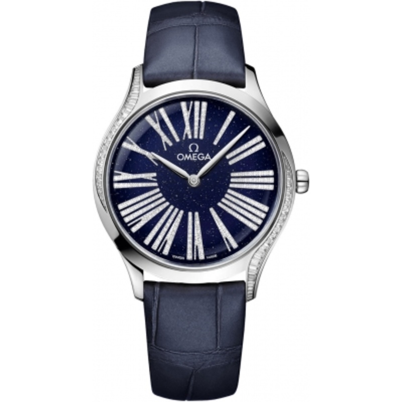428.58.36.60.53.001 Omega De Ville Tresor Quartz 36mm Ladies Watch