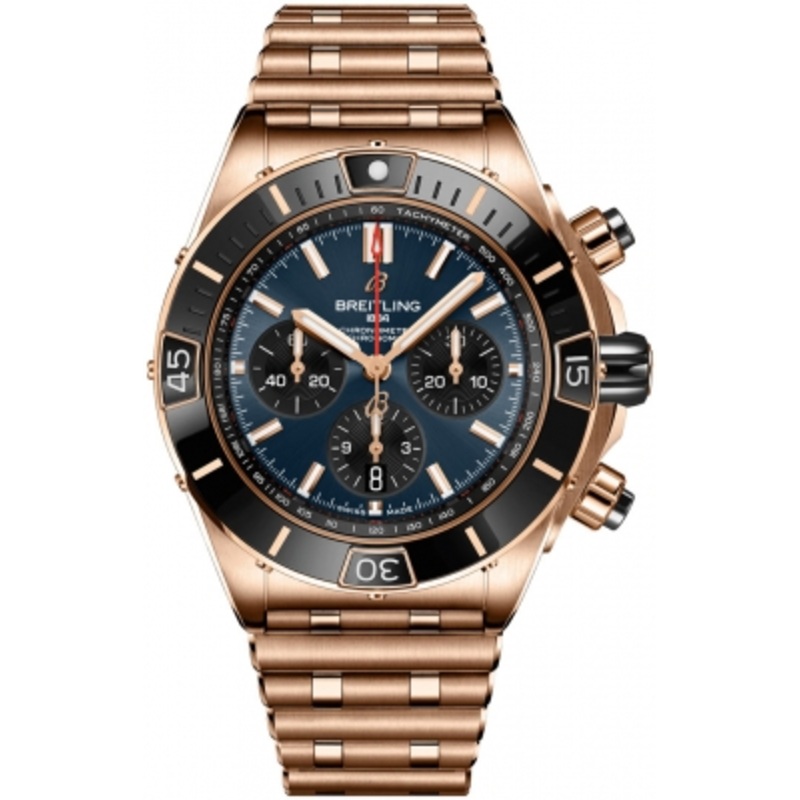 rb01362a1c1r1 Breitling Super Chronomat B01 44mm Mens Watch