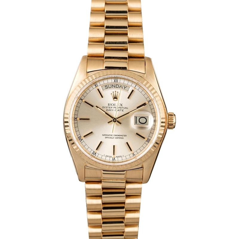 Used Rolex President 18038 Yellow Gold Day-Date