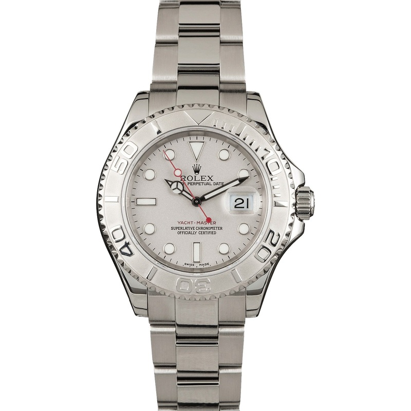 Used Rolex Yacht-Master 16622 Serial Engraved Rehaut