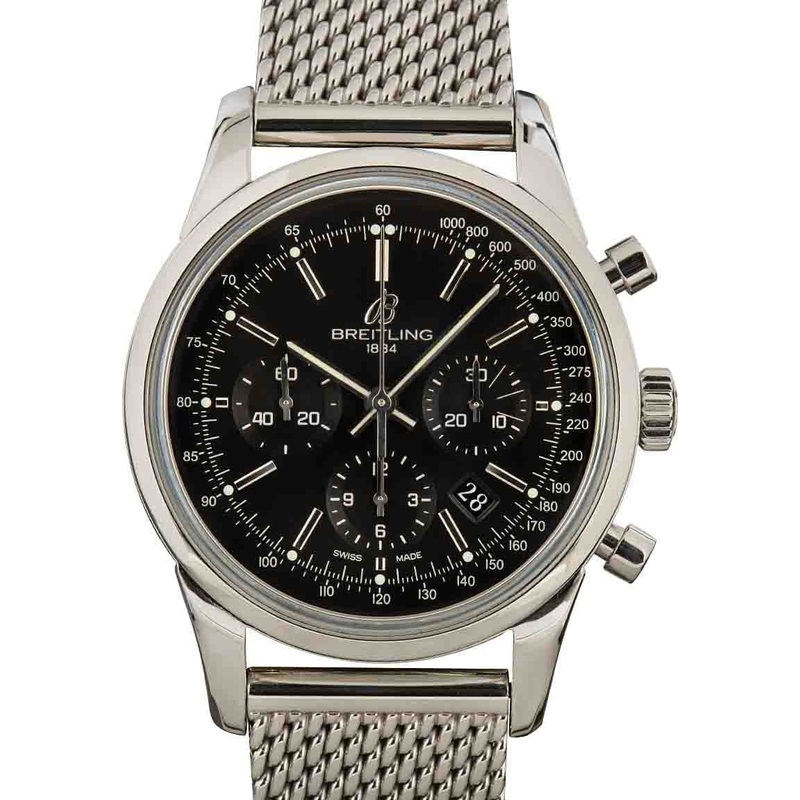 Buy Used Breitling Transocean AB015212/G724  – Sku: 161787