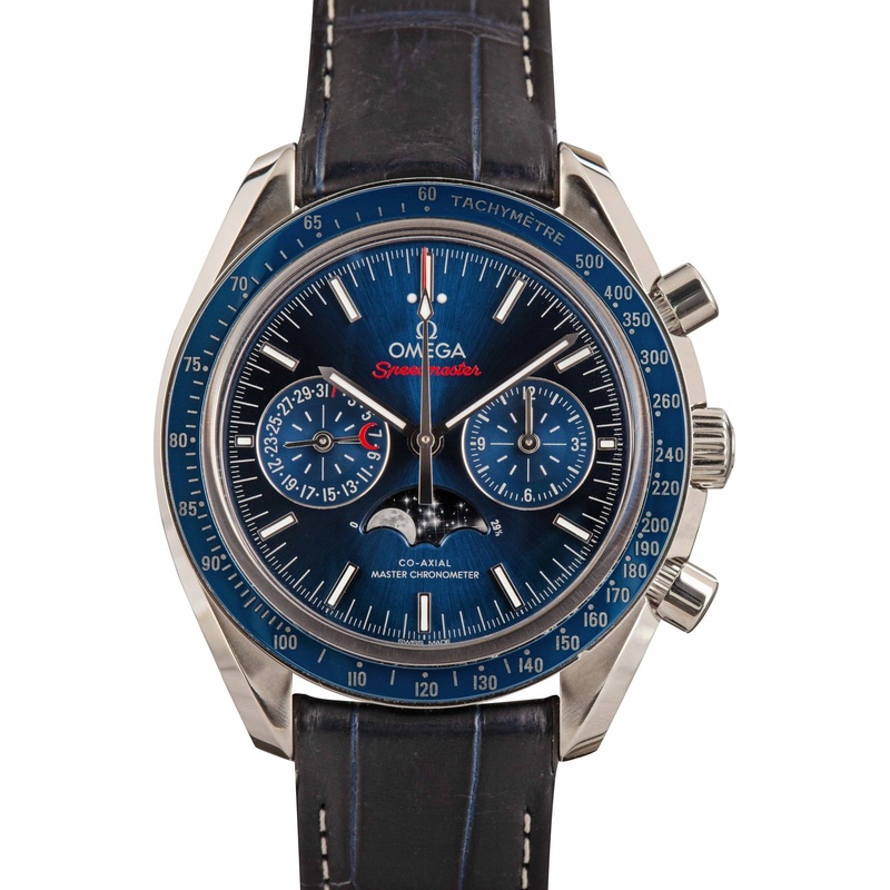 Buy Used OMEGA Speedmaster Moonphase 304.33.44.52.03.001  – Sku: 170946